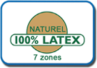 Logo 100 % latex naturel