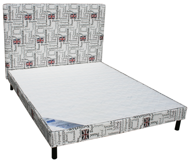Photo de la tête de lit imprimée modèle London