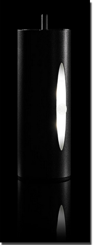 Pied My Quintus noir, de nuit