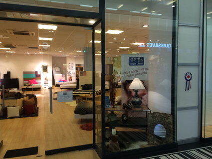 Photo du magasin Vosges Literie d'Angoulème