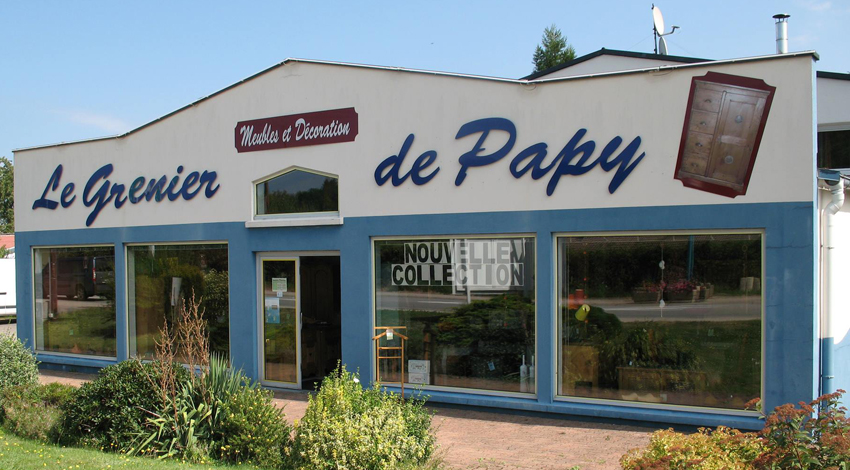 Photo du magasin Le Grenier de Papy à Saint-Léonard