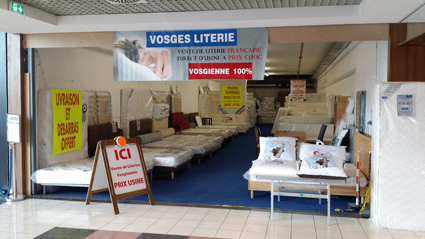 Photo du magasin Vosges Literie de Reims
