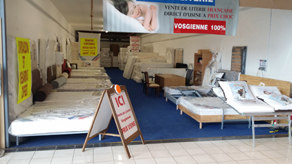 Photo du magasin Vosges Literie de Reims