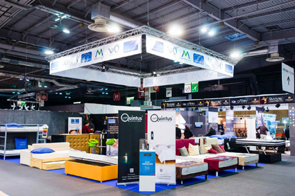 Photo de notre stand au salon Equip'Hôtel 2014