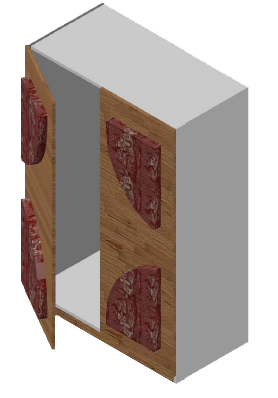Photo de l'armoire de la gamme Etik